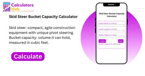 skid steer bucket capacity calculation|standard skid steer bucket capacity.